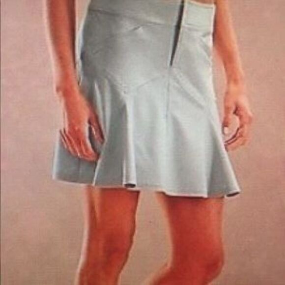 Athleta All Terrain Active Lightweight Pleated Skirt Grey Pockets Size 6‎ - Picture 2 of 10